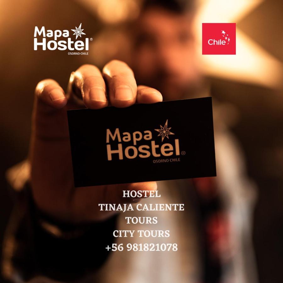 Mapa Hostel Osorno Esterno foto